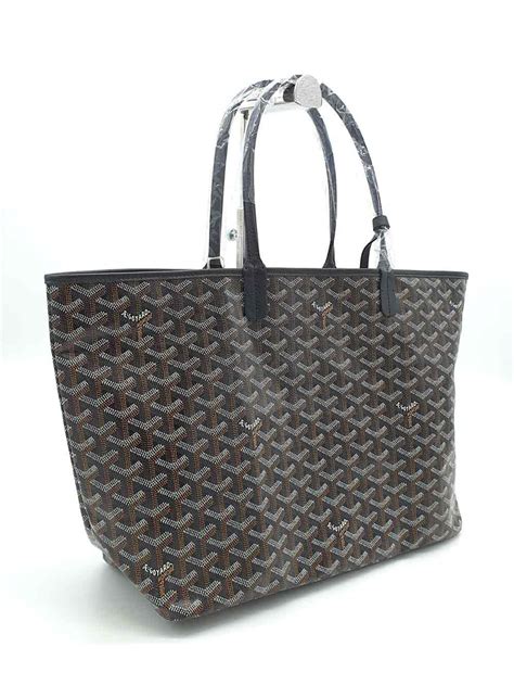 goyard saint louis tote pm black|artois mm bag Goyard price.